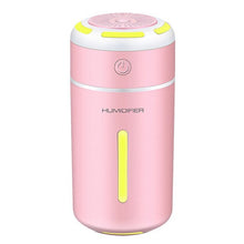 Load image into Gallery viewer, Mini Car Air Purifier Humidifier for Car Home Desktop Pm2.5 7Colors Lamp Aromatherapy USB Charging Auto Mist Air Freshener
