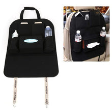Load image into Gallery viewer, Multifunction Car Seat Storage bag. for cars and suv.  Covers entire Back Seat. Organizer/Holder Storage Pocket Organizer Diverse Bag Seat Back
