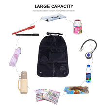 Load image into Gallery viewer, Multifunction Car Seat Storage bag. for cars and suv.  Covers entire Back Seat. Organizer/Holder Storage Pocket Organizer Diverse Bag Seat Back

