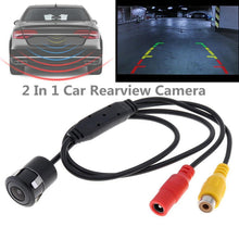 Load image into Gallery viewer, PREVENT CRASHES with theNEW High-definition Car Rear View Camera, 4 LED with Night Vision and Reversing Auto Parking Monitor CCD Waterproof 170 Degree HD Video
