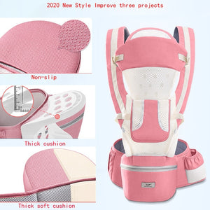 New 0-4 years Month Ergonomic Baby Carrier,3 In 1 Front Facing Ergonomic Kangaroo Baby Wrap Sling