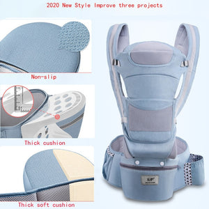 New 0-4 years Month Ergonomic Baby Carrier,3 In 1 Front Facing Ergonomic Kangaroo Baby Wrap Sling