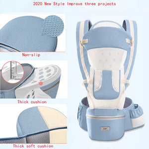 New 0-4 years Month Ergonomic Baby Carrier,3 In 1 Front Facing Ergonomic Kangaroo Baby Wrap Sling