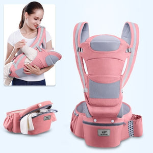 New 0-4 years Month Ergonomic Baby Carrier,3 In 1 Front Facing Ergonomic Kangaroo Baby Wrap Sling