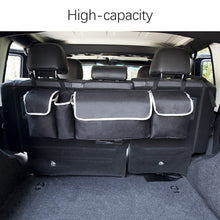 Load image into Gallery viewer, New Car Organizer, Trunk Backseat Storage Bag with Net.  High Capacity Multi-use Oxford Back Interior Accessories Auto Seat For Cars and suv
