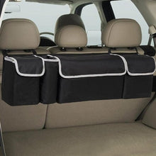 Load image into Gallery viewer, New Car Organizer, Trunk Backseat Storage Bag with Net.  High Capacity Multi-use Oxford Back Interior Accessories Auto Seat For Cars and suv
