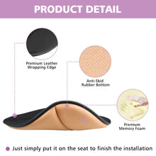 Load image into Gallery viewer, New Universal Car Seat Cushion Pad.( MEMORY FOAM)Car Seat Covers and Accessories BACK/SCIATICIA PAIN BUSTER
