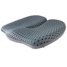 Load image into Gallery viewer, Non-Slip Memory Foam Seat and Cushion For SCIATICA AND COCCYX PREVENTION. Orthopedic support.  Car, Office Chair, Wheelchair support Tailbone.
