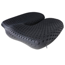 Load image into Gallery viewer, Non-Slip Memory Foam Seat and Cushion For SCIATICA AND COCCYX PREVENTION. Orthopedic support.  Car, Office Chair, Wheelchair support Tailbone.
