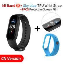 Load image into Gallery viewer, Original Xiaomi Mi Band 5 Smart Bracelet 1.1" AMOLED Colorful Screen Heart Rate Fitness Tracker Bluetooth 5.0 Waterproof Miband5
