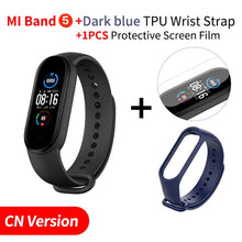 Load image into Gallery viewer, Original Xiaomi Mi Band 5 Smart Bracelet 1.1" AMOLED Colorful Screen Heart Rate Fitness Tracker Bluetooth 5.0 Waterproof Miband5
