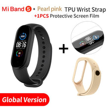 Load image into Gallery viewer, Original Xiaomi Mi Band 5 Smart Bracelet 1.1" AMOLED Colorful Screen Heart Rate Fitness Tracker Bluetooth 5.0 Waterproof Miband5
