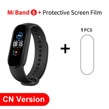 Load image into Gallery viewer, Original Xiaomi Mi Band 5 Smart Bracelet 1.1" AMOLED Colorful Screen Heart Rate Fitness Tracker Bluetooth 5.0 Waterproof Miband5
