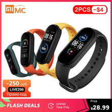 Load image into Gallery viewer, Original Xiaomi Mi Band 5 Smart Bracelet 1.1" AMOLED Colorful Screen Heart Rate Fitness Tracker Bluetooth 5.0 Waterproof Miband5
