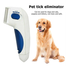 Load image into Gallery viewer, Pet Flea and Lice Cleaner,  Electric comb for Dog and cats. Cleaning Brush Anti Flea Dog Comb Electronic Lice Comb for Cats Dogs Pet Supplies
