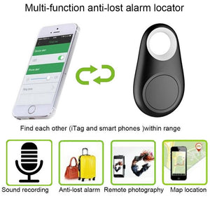 Pets Smart Mini GPS Tracker, Anti-Lost and Waterproof Bluetooth Tracer For Pet,  Keys,  Wallet, Bag, and Kids