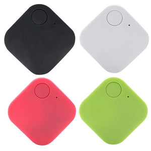 Pets Smart Mini GPS Tracker Anti-Lost Waterproof Bluetooth Tracer Keys Alarm square Locator Realtime Finder Device Equipment