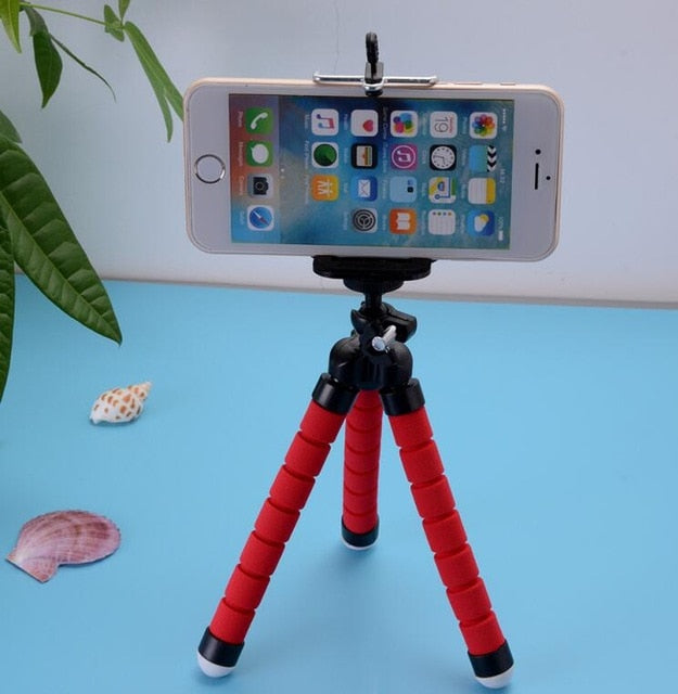 Flexible Octopus Phone Holder.  Tripod Bracket Selfie Expanding Stand Mount Monopod Styling Accessories For Mobile Phone Camera