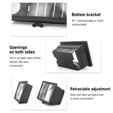 Load image into Gallery viewer, Portable Mobile Phone Screen Magnifier 3D Universal Projector Display Enlarged Expander Stand Holder Screen For Loupe Smarephone
