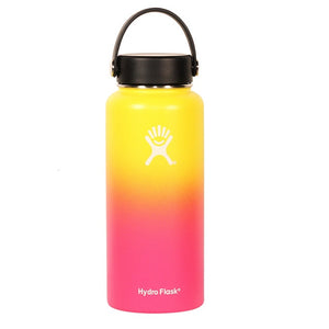 Quality Sports Hydro Flask bottle. 18oz 32oz Tumbler Flask, Vacuum Insulated Flask Stainless Steel Water Bottle Wide Mouth Outdoor