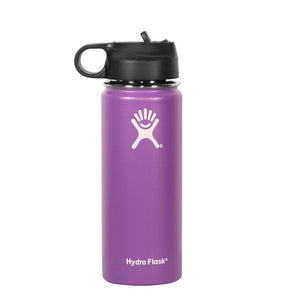 Quality Sports Hydro Flask bottle. 18oz 32oz Tumbler Flask, Vacuum Insulated Flask Stainless Steel Water Bottle Wide Mouth Outdoor