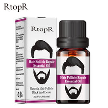 Load image into Gallery viewer, Hair Follicle and Repair Oil for Men. Styling Oil Hair for Growth Of Beard Hair.   Care Moisturizing Smoothing 10ml
