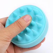 Load image into Gallery viewer, Silicone Shampoo Scalp massager, perfect stress buster. deep Hair Massage Massager, Brush/Comb Washer
