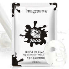 Load image into Gallery viewer, Six Fruit and Plant Facial Mask with Moisturizing Oil-control . Blueberry Cucumber Pomegranate Fruit Aloe Sheet Mask Face Mask
