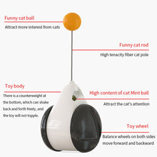 Load image into Gallery viewer, Smart pet Toy with Wheels, Automatic No need to recharge. perfect interactive toys for stay home pets.  Rotating Mode Funny not boring cat supplies
