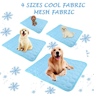 Breathable Summer pet Cooling Mat.  Ice Cool pad Perfect for Fit for All Pets