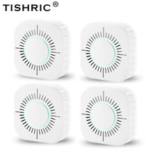 Load image into Gallery viewer, Wireless Smoke Sensor Detector 433mhz Fire Alarm System Security that works with Sonoff Bridge Wifi Google/Smart Home Alexa
