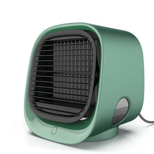 Load image into Gallery viewer, Portable USB Mini Air Conditioner with Night Light.  Multi function Summer Air Cooling Fan
