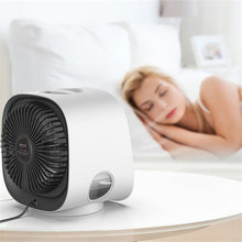Load image into Gallery viewer, Portable USB Mini Air Conditioner with Night Light.  Multi function Summer Air Cooling Fan
