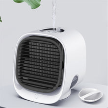 Load image into Gallery viewer, Portable USB Mini Air Conditioner with Night Light.  Multi function Summer Air Cooling Fan
