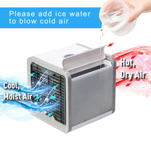 Load image into Gallery viewer, USB Mini Portable Air Conditioner Humidifier and Purifie.r Light and beautiful

