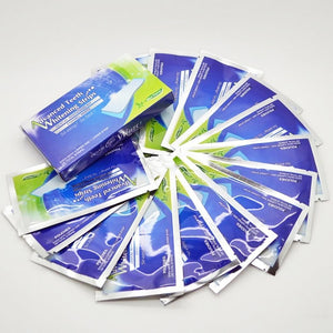 teeth Whitening Strip, Tooth Bleaching process for a Perfect Smile,  Stain removal and Whitening Kit