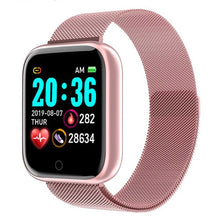 Load image into Gallery viewer, perfect Smartwatch, Blood Pressure + Heart Rate Monitor for Men and Women Smart Bracelet IP67 Waterproof Sport Fitness Tracker For Android IOS
