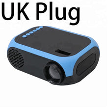 Load image into Gallery viewer, portable LCD home and outdoor  LED projector for smartphone
