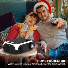 Load image into Gallery viewer, portable LCD home and outdoor  LED projector for smartphone
